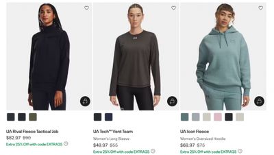 Under Armour Canada + Outlet Semi-Annual Event Sale: Save up To 50% Off Outlet + Extra 25% with Promo Code