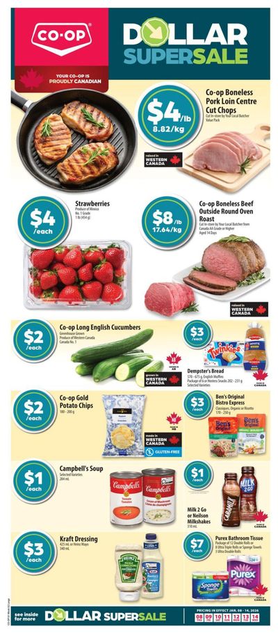 Co-op (West) Food Store Flyer January 8 to 14