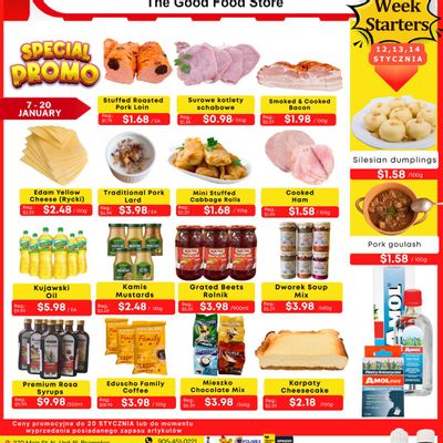 EuroMax Foods Bi-Weekly Flyer January 7 to 20