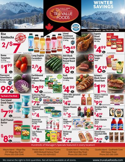 Tru Value Foods Flyer January 7 to 13