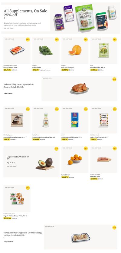 Whole Foods Market (ON) Flyer January 7 to 13