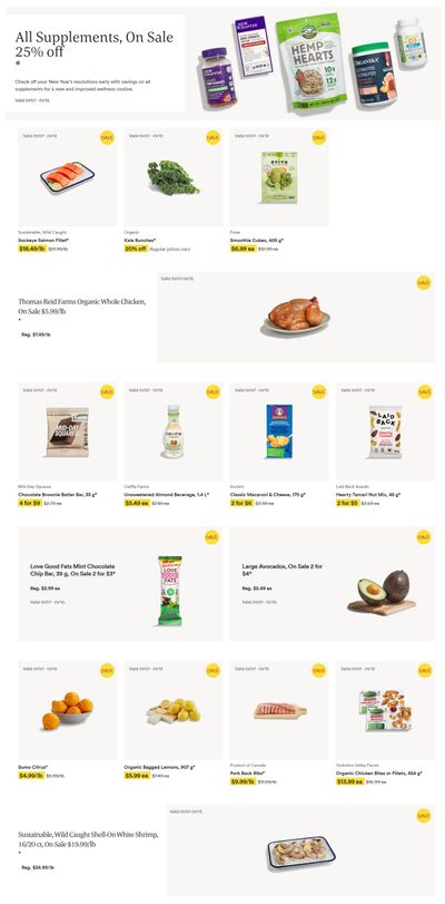 Whole Foods Market (West) Flyer January 7 to 13