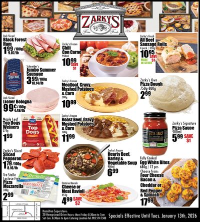 Zarky's Flyer January 7 to 13