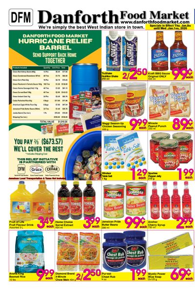 Danforth Food Market Flyer January 8 to 14