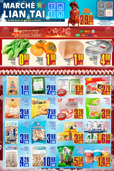 Marche Lian Tai Flyer January 8 to 14