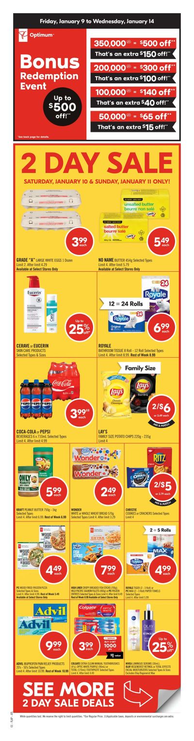 Shoppers Drug Mart (Atlantic) Flyer January 10 to 15