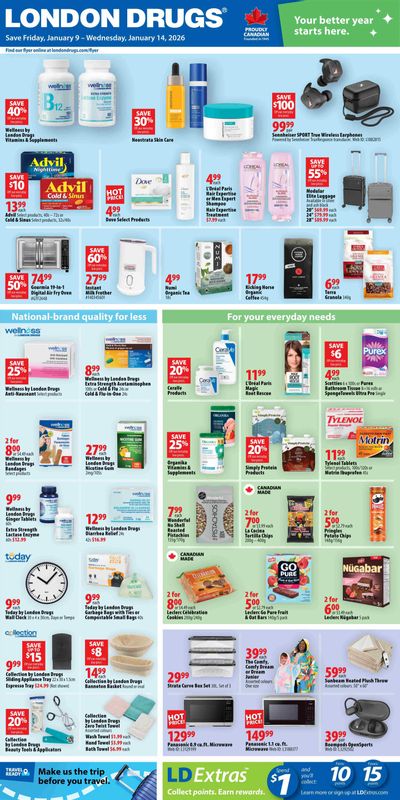 London Drugs Weekly Flyer January 9 to 14