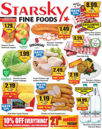 Starsky Foods Flyer January 8 to 14