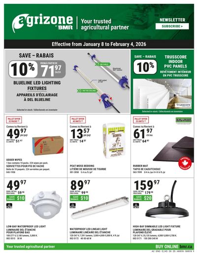BMR Agrizone Flyer January 8 to February 4