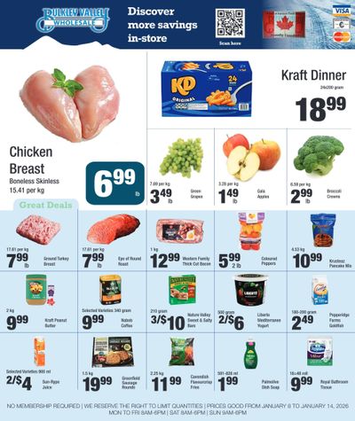 Bulkley Valley Wholesale Flyer January 8 to 14