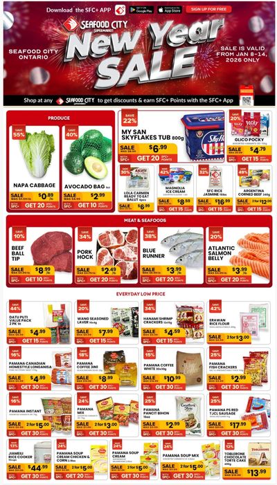 Seafood City Supermarket (ON) Flyer January 8 to 14