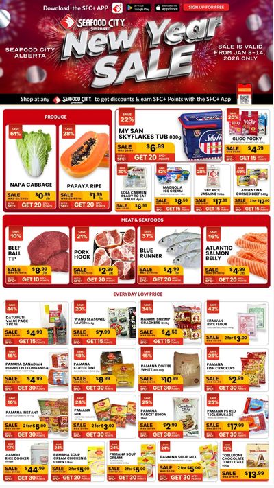Seafood City Supermarket (AB) Flyer January 8 to 14
