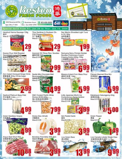 BestCo Food Mart (Ajax) Flyer January 9 to 15