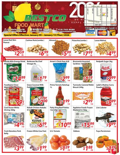 BestCo Food Mart (Etobicoke) Flyer January 9 to 15