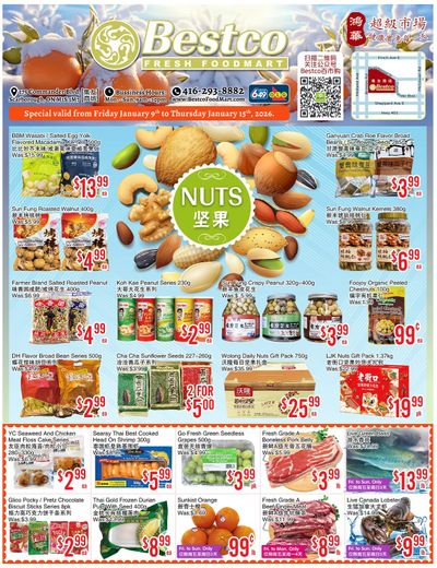 BestCo Food Mart (Scarborough) Flyer January 9 to 15