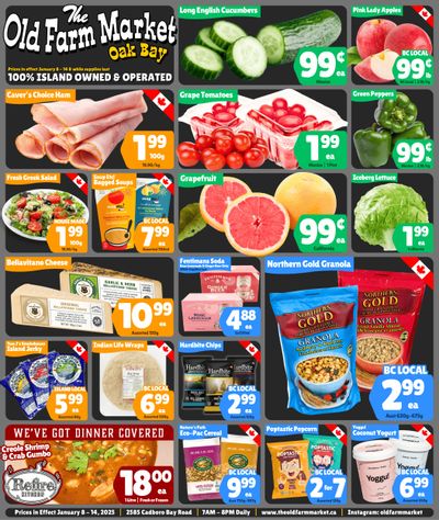 The Old Farm Market (Victoria) Flyer January 8 to 14