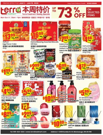 Terra Foodmart Flyer January 9 to 15