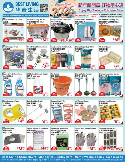 Best Living Flyer January 9 to 22