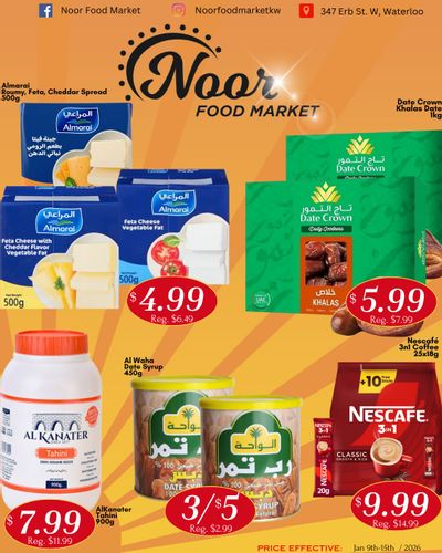 Noor Food Market Flyer January 9 to 15