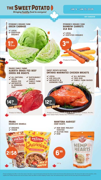 The Sweet Potato Flyer January 9 to 15