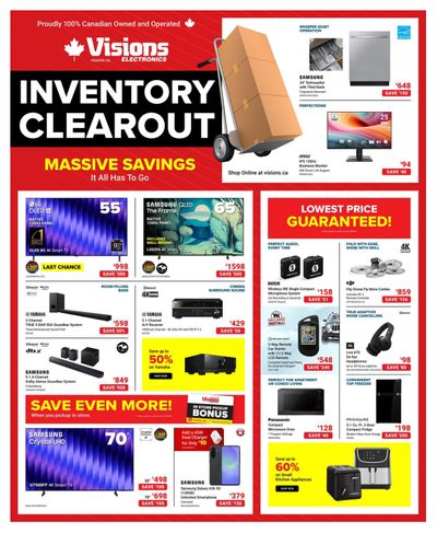 Visions Electronics Flyer January 9 to 15