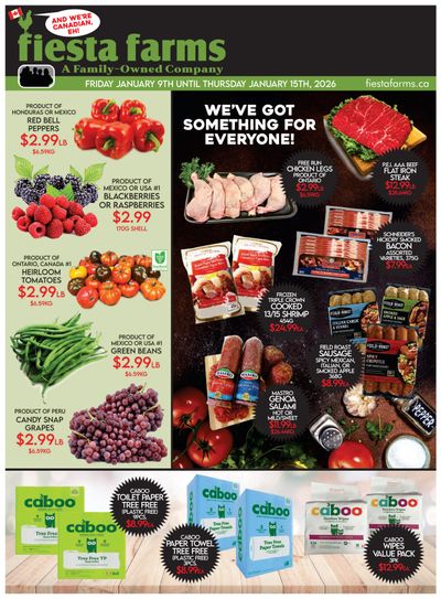 Fiesta Farms Flyer January 9 to 15