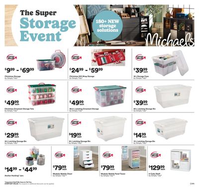 Michael's Flyer January 9 to 15