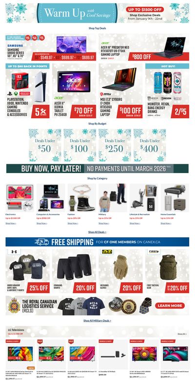 Canex Flyer January 9 to 22