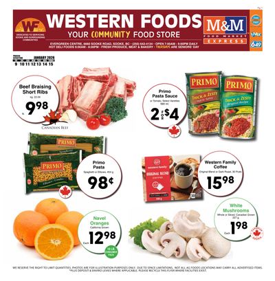 Western Foods Flyer January 9 to 15