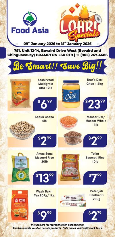 FoodAsia Flyer January 9 to 15