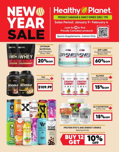 Healthy Planet Flyer January 9 to February 5