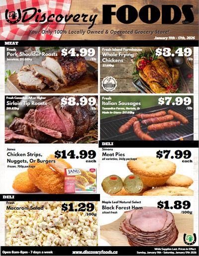 Discovery Foods Flyer January 11 to 17