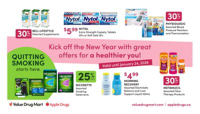 Value Drug Mart Flyer January 11 to 24