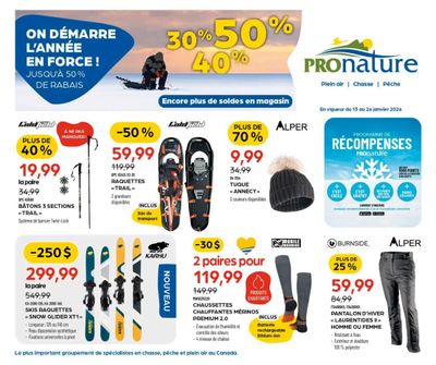 Pronature Flyer January 13 to 26
