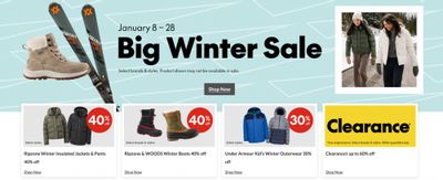 Sport Chek Canada Clearance Sale on Now: Save up to 60%