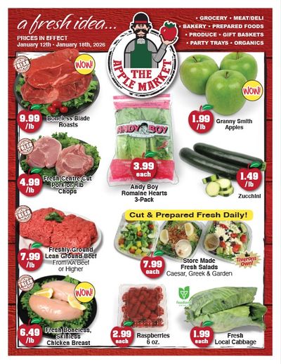 The Apple Market Flyer January 12 to 18