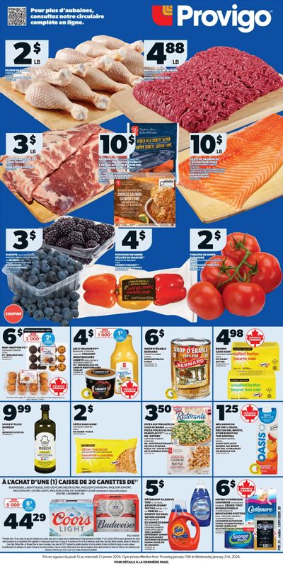 Provigo Flyer January 15 to 21