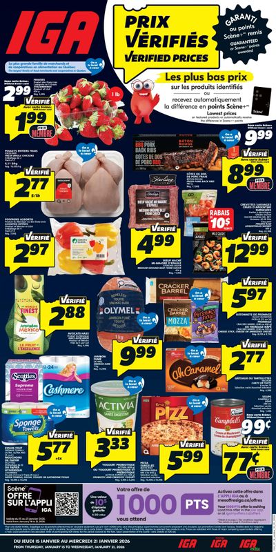 IGA (QC) Flyer January 15 to 21