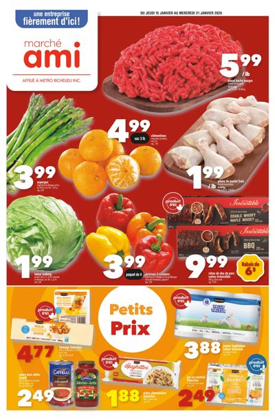 Marche Ami Flyer January 15 to 21