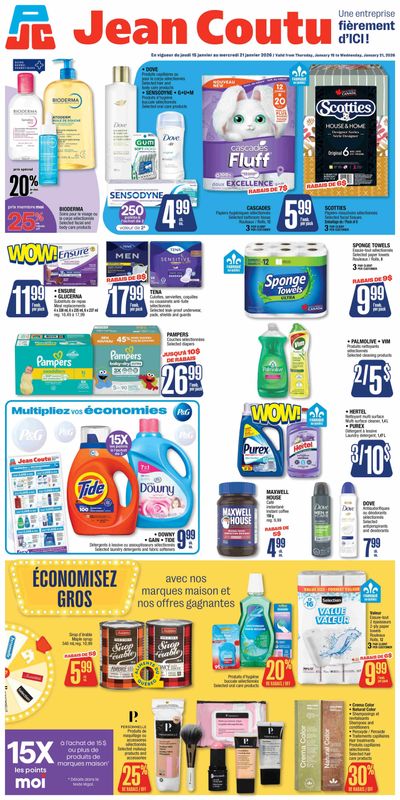 Jean Coutu Flyer January 15 to 21