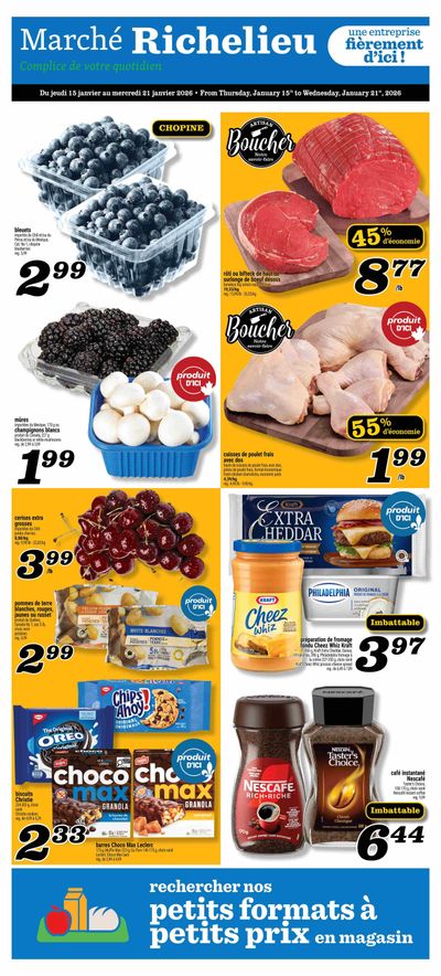 Marche Richelieu Flyer January 15 to 21