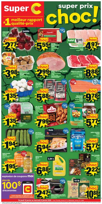 Super C Flyer January 15 to 21