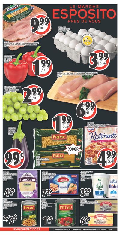 Esposito Flyer January 15 to 21