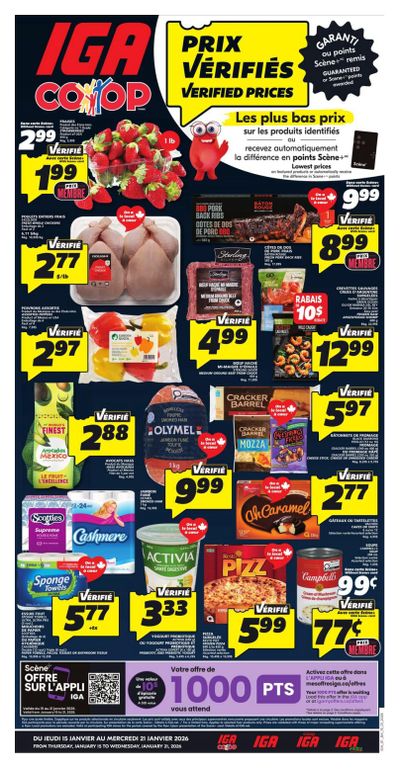 IGA (NB) Flyer January 15 to 21