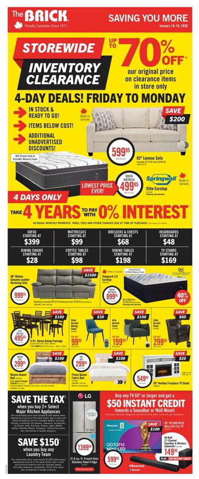 The Brick Flyer January 13 to 28