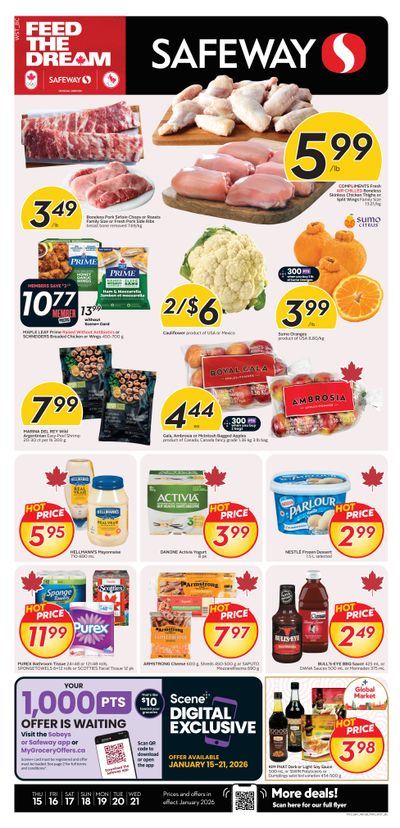 Safeway (BC) Flyer January 15 to 21