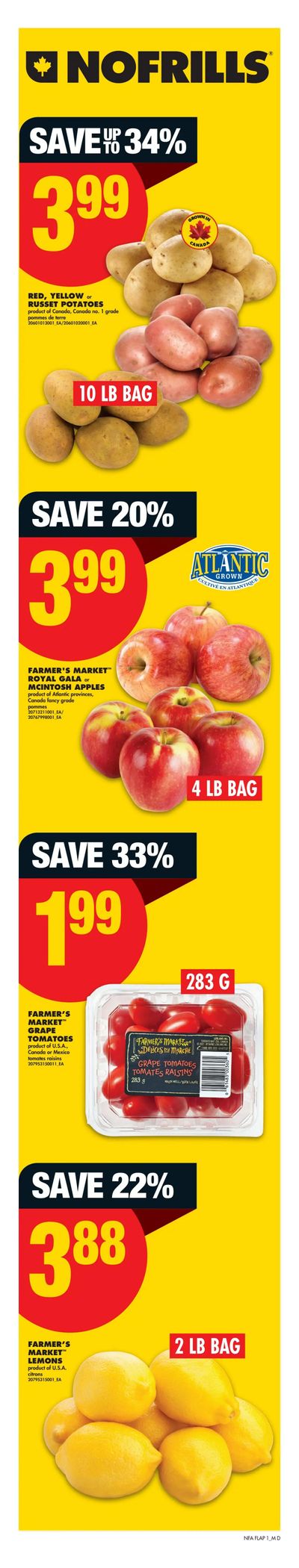 No Frills (Atlantic) Flyer January 15 to 21