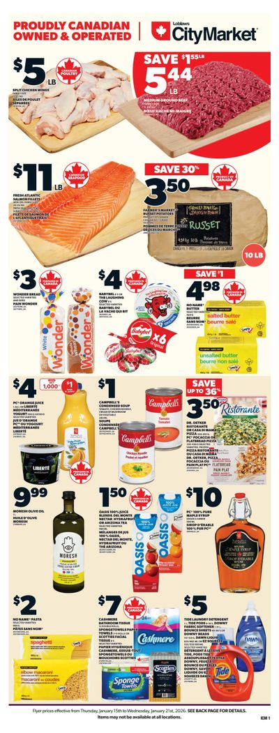Loblaws City Market (ON) Flyer January 15 to 21