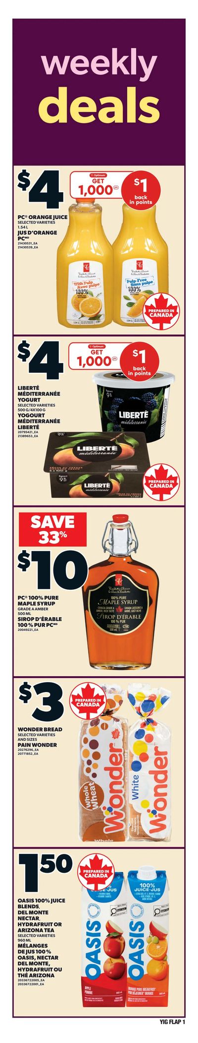 Independent Grocer (ON) Flyer January 15 to 21