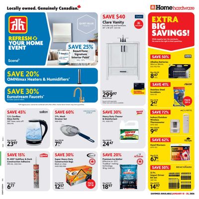 Home Hardware (ON) Flyer January 15 to 28